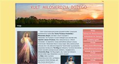 Desktop Screenshot of milosierdzie-boze.info