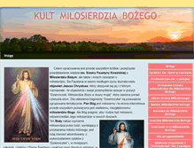 Tablet Screenshot of milosierdzie-boze.info